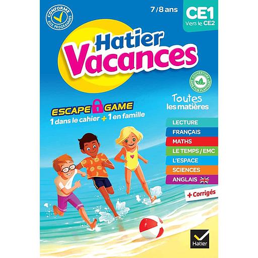 Hatier vacances du CE1 vers le CE2  - Toutes les matières