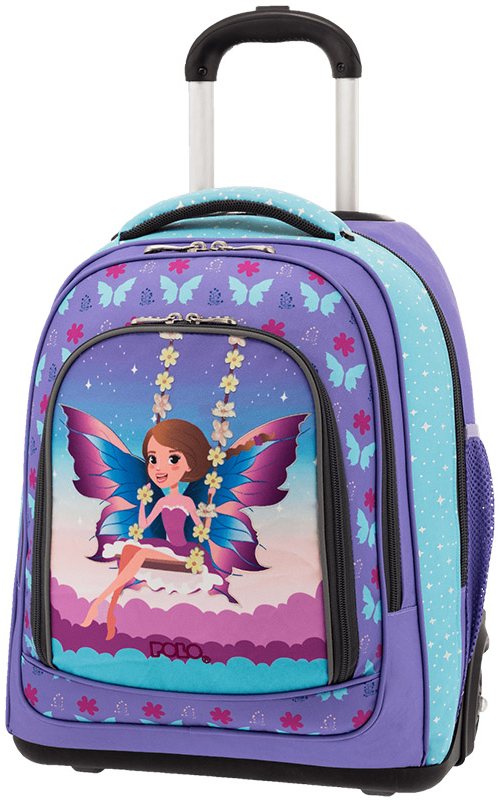 Cartable à roulette 3 compartiments -