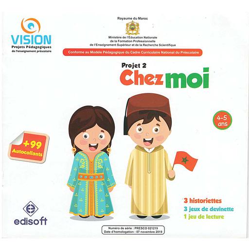 Vision : Projet 2 (4-5 ans) - Chez moi - Album