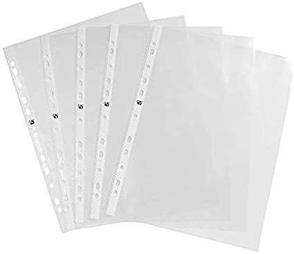 Pochette perforée 60mic - paquet de 100