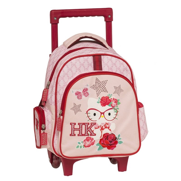 Cartable à Roulette Hello kitty 2 Compartiments Rose