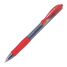 Stylo Roller G2  Encre gel - 0,7 Rouge