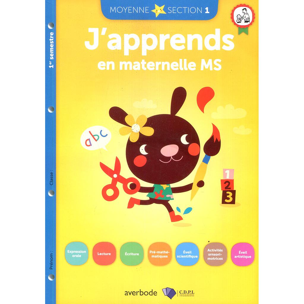 J'apprends en maternelle Averbode MS n°1