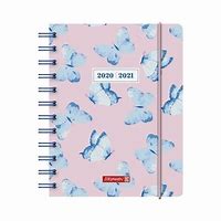 Agenda Scolaire Journalier A6 PP Papillon