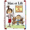 Cahier de textes : Max et Lili