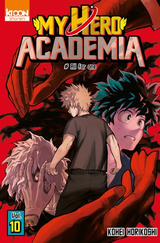 My Hero Academia Tome 10 - All for one