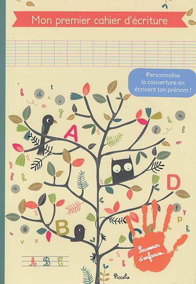 Mon premier cahier d'écriture - Eva