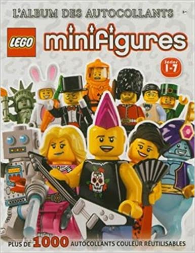 L'album des autocollants - Légo minifigures