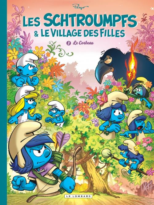 Les Schtroumpfs &amp; le village des filles Tome 3 - Le Corbeau