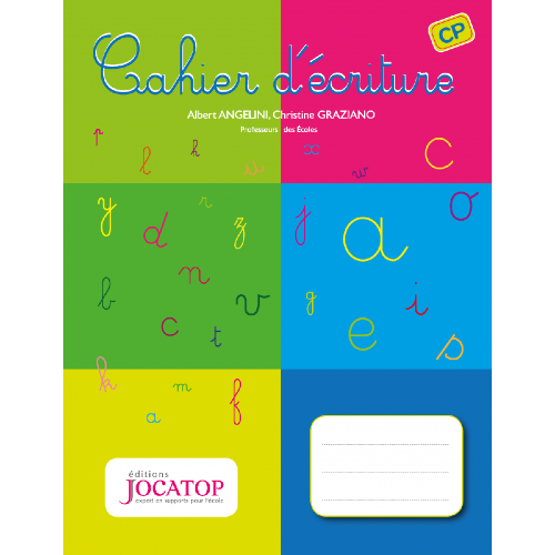 Cahier d'écriture CP - JOCATOP