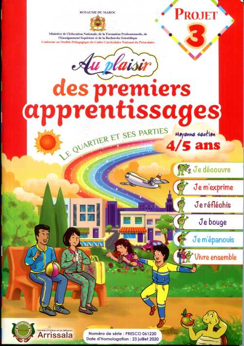 Projet 3 Au Plaisir Des Premiers Apprentissages Le Quartier et ses Parties 4/5