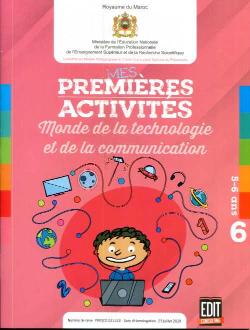 Projet 6 Mes Premières Activités 5/6 Monde de la Technologie et de la Communication