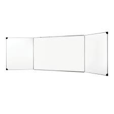 Tableau Blanc Triptyque 400*100