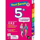 Tout savoir 5e 2020 - Tout en un: cours, méthodes et exercices dans toutes les matières