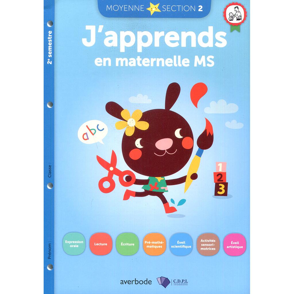 J'apprends en maternelle Averbode MS n°2