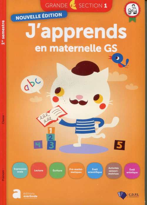 J'apprends en maternelle Averbode GS n°1
