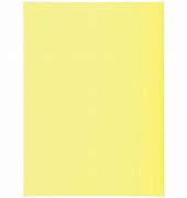 Chemise Cartonnée Jaune 240G Paquet de 100