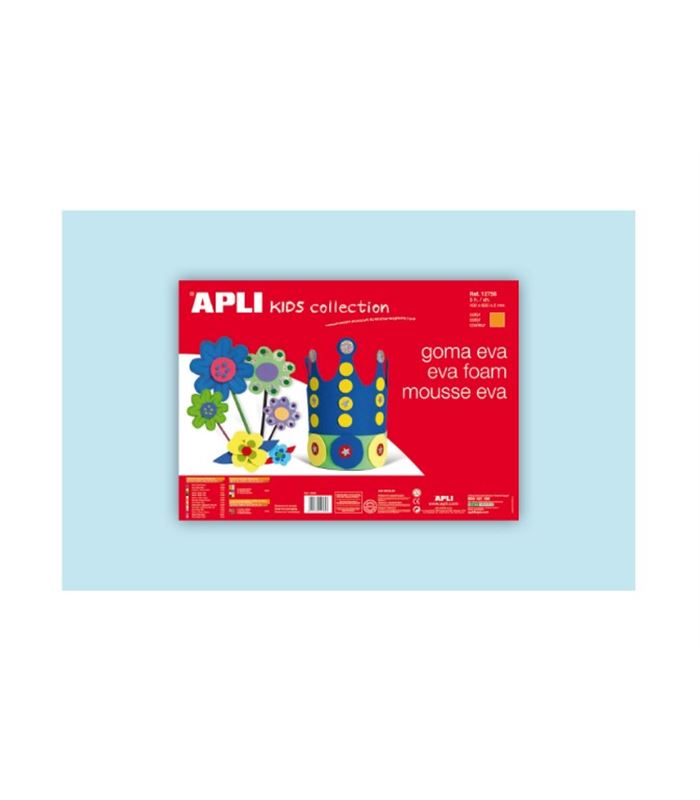 Feuille de papier mousse 400*600 mm Bleu Claire