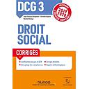 DCG 3 Droit social  - Corrigés