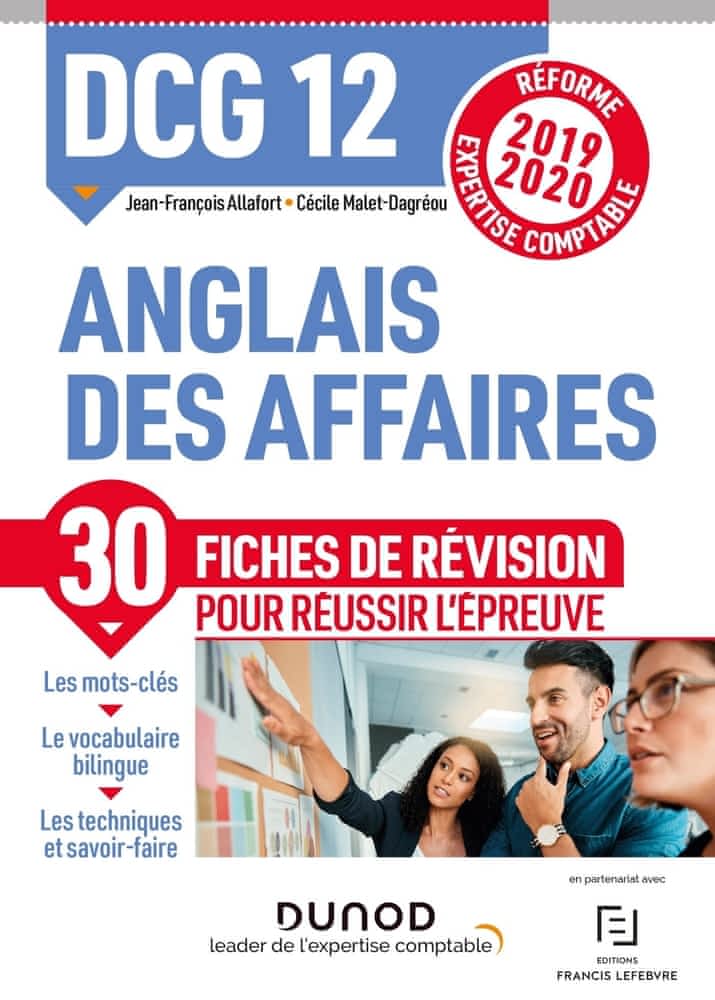 Anglais des affaires DCG 12 - Fiches de révision