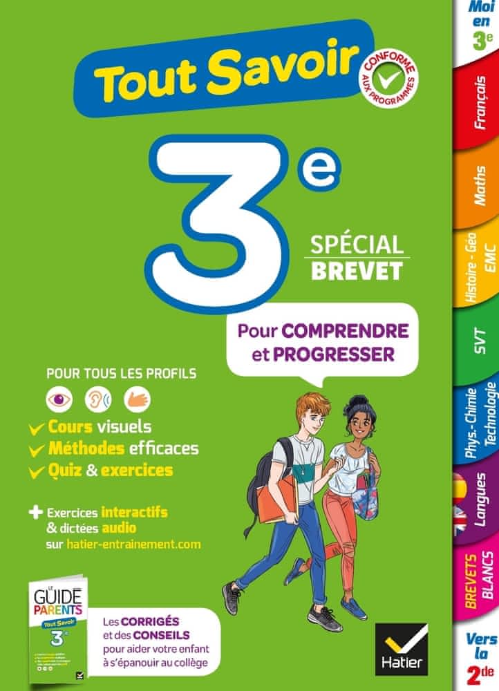 Tout savoir 3e Spécial Brevet