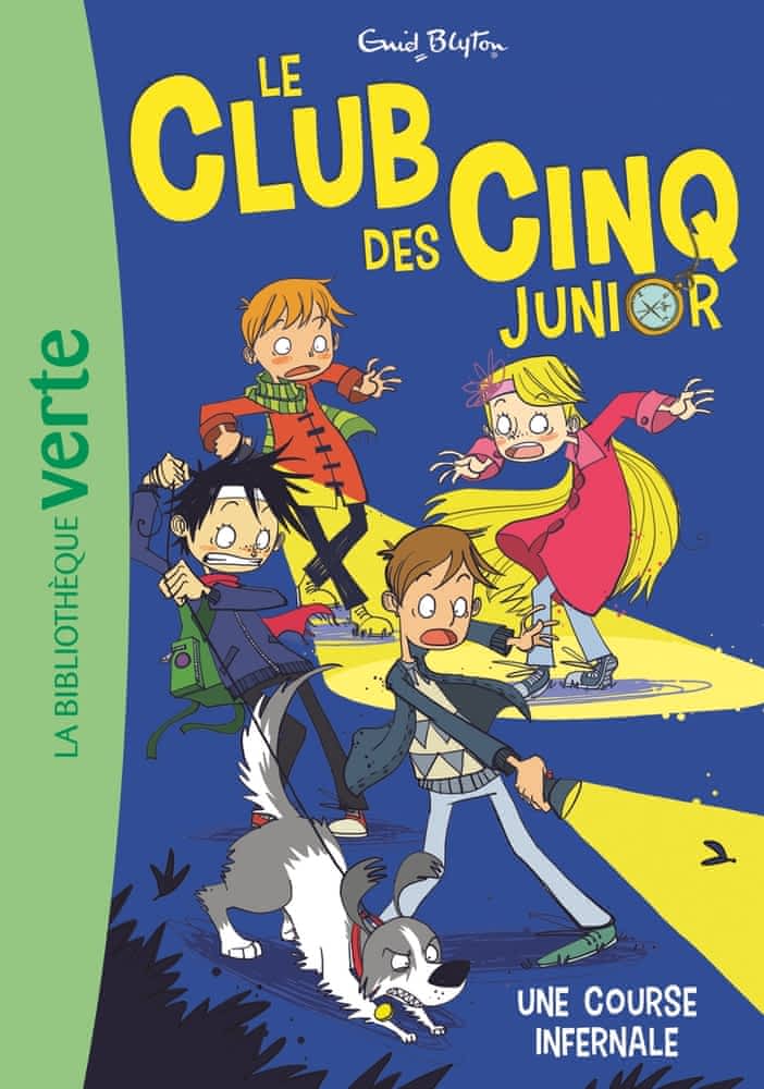 Le Club des Cinq Junior Tome 4 - Une course infernale
