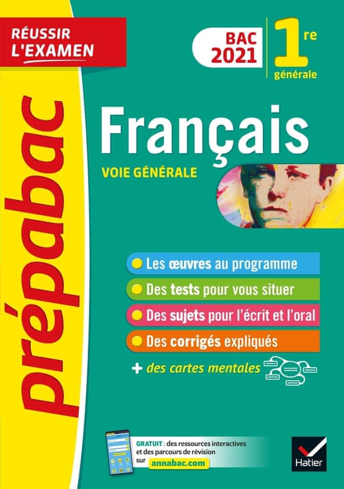 Prépabac réussir l'examen - français, voie générale - 1re générale (édition 2021)