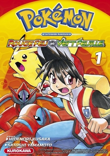 Pokémon la grande aventure Tome 1 - Rouge Feu et Vert Feuille