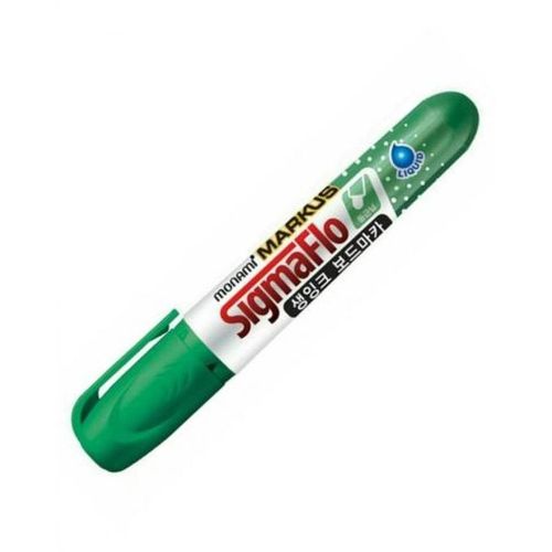 Marqueur Effaçable à Sec Biseaute Vert