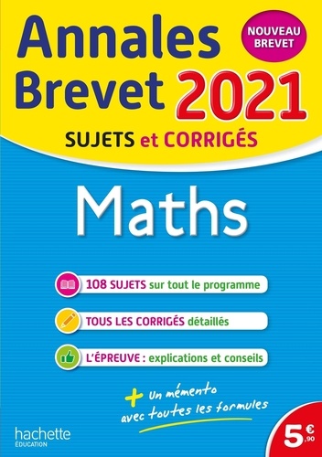 Annales Brevet 2021 -Maths 3e