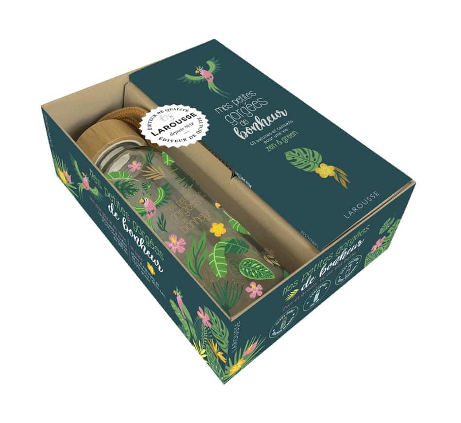 Mes petites gorgées de bonheur  - 40 astuces et conseils pour une vie zen & green. Avec une gourde