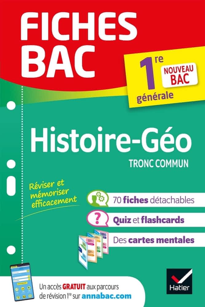 Fiches Bac - Histoire-Géographie 1re