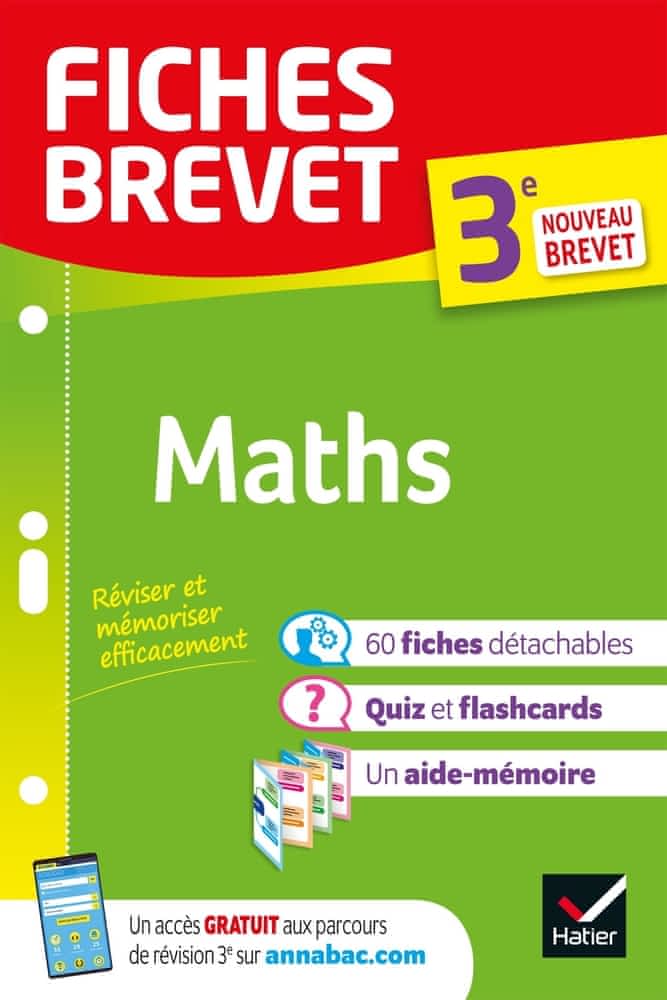 Fiches Brevet - Maths 3e