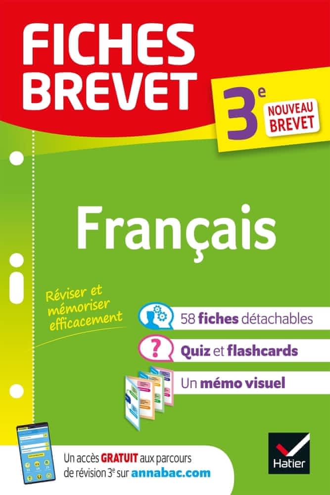 Fiches Brevet - Français 3e