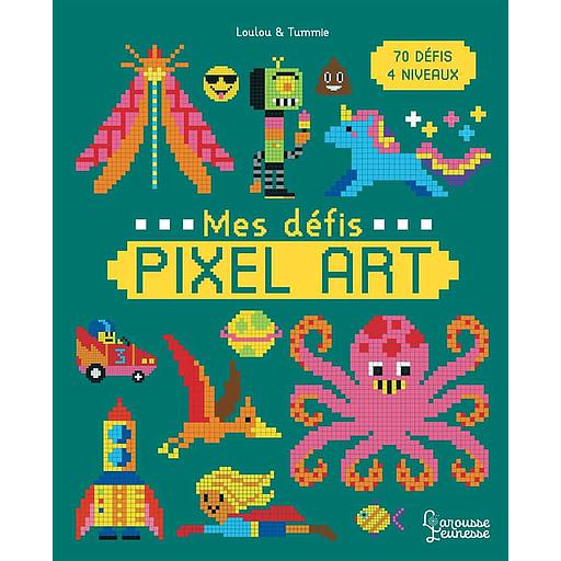 Mes défis Pixel Art  - 70 défis, 4 niveaux
