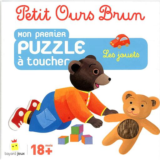Petit Ours Brun - Mon premier puzzle à toucher  - Les jouets