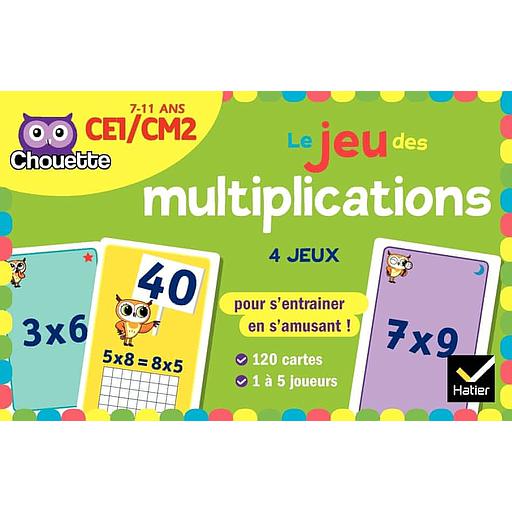 Le jeu des multiplications CE1-CM2