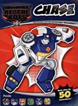 Transformers Rescue Bots - Chase : Livre d'activités avec des personnages détachables !