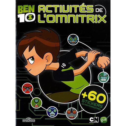 Ben 10, activités de l'omnitrix  - Avec 60 stickers