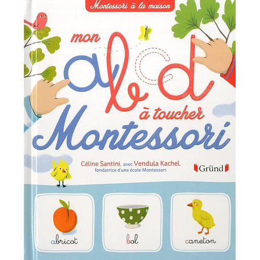 Mon abcd à toucher Montessori
