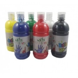 peinture gouache 500ml Noir