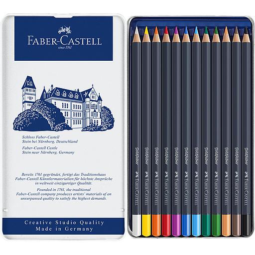 Crayons de Couleur Boite de 12 Goldfaber
