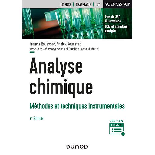 Analyse chimique  - Méthodes et techniques instrumentales