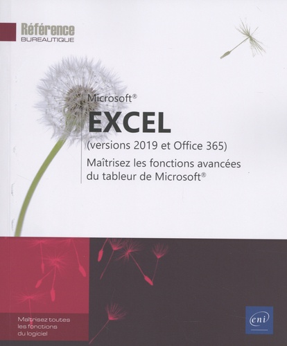 Excel (versions 2019 et Office 365)  - Maîtrisez les fonctions avancées du tableur de Microsoft
