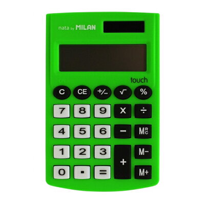 Calculatrice 8 Chiffres Vert