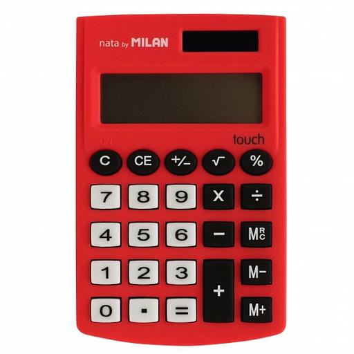 Calculatrice 8 Chiffres Rouge
