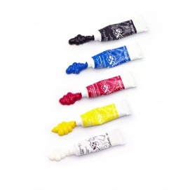 5 Tubes Gouache 10 ml
