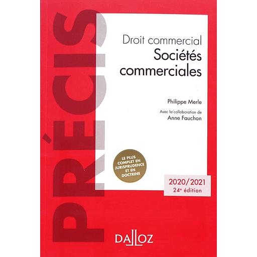 Droit commercial  - Sociétés commerciales