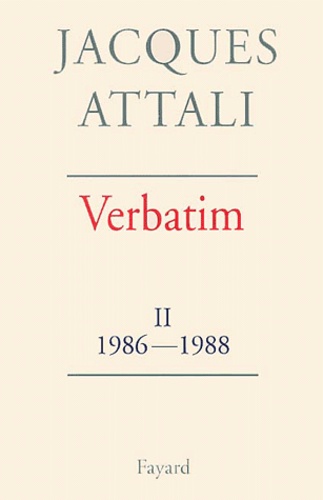 Verbatim  - Tome 2, 1986-1988