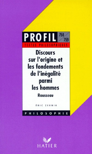 Discours sur l'origine et les fondements de l'inégalité parmi les hommes
